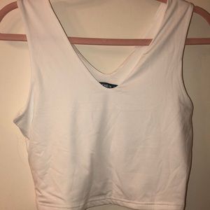 low cut tank top